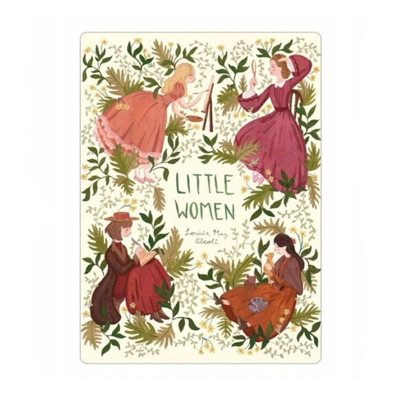 Louisa May Alcott Little Women Magnet - Picture 1 of 4